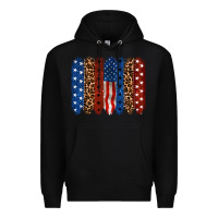 Black back to blue brushstroke Premium Hoodie - CowGirlArtShop