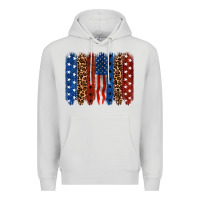Dove Grey back to blue brushstroke Premium Hoodie - CowGirlArtShop