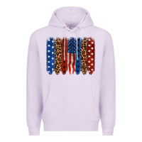 Lilac back to blue brushstroke Premium Hoodie - CowGirlArtShop