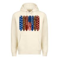 Sandshell back to blue brushstroke Premium Hoodie - CowGirlArtShop