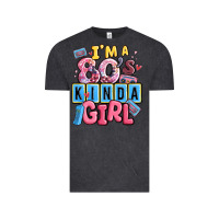 Vintage Black i'm a 80's kinda girl Vintage Tee - MaliasSmallBusiness