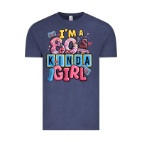 Vintage Denim i'm a 80's kinda girl Vintage Tee - MaliasSmallBusiness