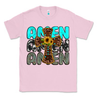 Bubblegum Pink amen Classic Tee - JahusDesignShop
