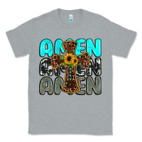 Heather Grey amen Classic Tee - JahusDesignShop