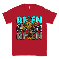 Red amen Classic Tee - JahusDesignShop
