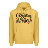 Antique Gold christmas vibes Premium Hoodie - JahusDesignShop