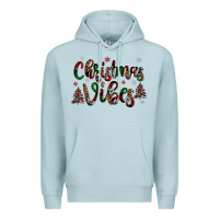 Blue Mist christmas vibes Premium Hoodie - JahusDesignShop