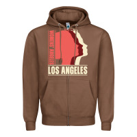 Chestnut Women's Angeles Los Angeles Zipper Hoodie - Bettercallsaul