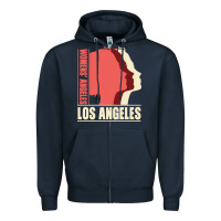 Women's Angeles Los Angeles Zipper Hoodie | Teevron