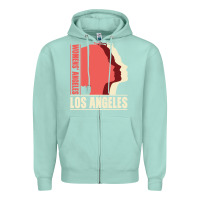 Seafoam Women's Angeles Los Angeles Zipper Hoodie - Bettercallsaul