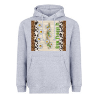 Heather Grey grow through it Heavyweight Hoodie - TumblerDesignByShophia