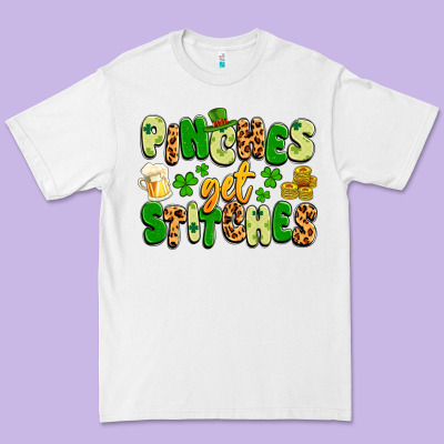 Pinches Get Stitches Premium Tee Designed By Artiststas