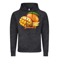 Vintage Black Mango Tropical Summer Vintage Hoodie - Jasminsmagicworld
