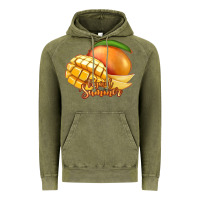 Vintage Olive Mango Tropical Summer Vintage Hoodie - Jasminsmagicworld