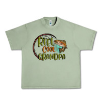 Oil Green reel cool  grandpa Urban Heavy Tee - MaliasSmallBusiness
