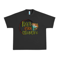 Pigment Black reel cool  grandpa Urban Heavy Tee - MaliasSmallBusiness