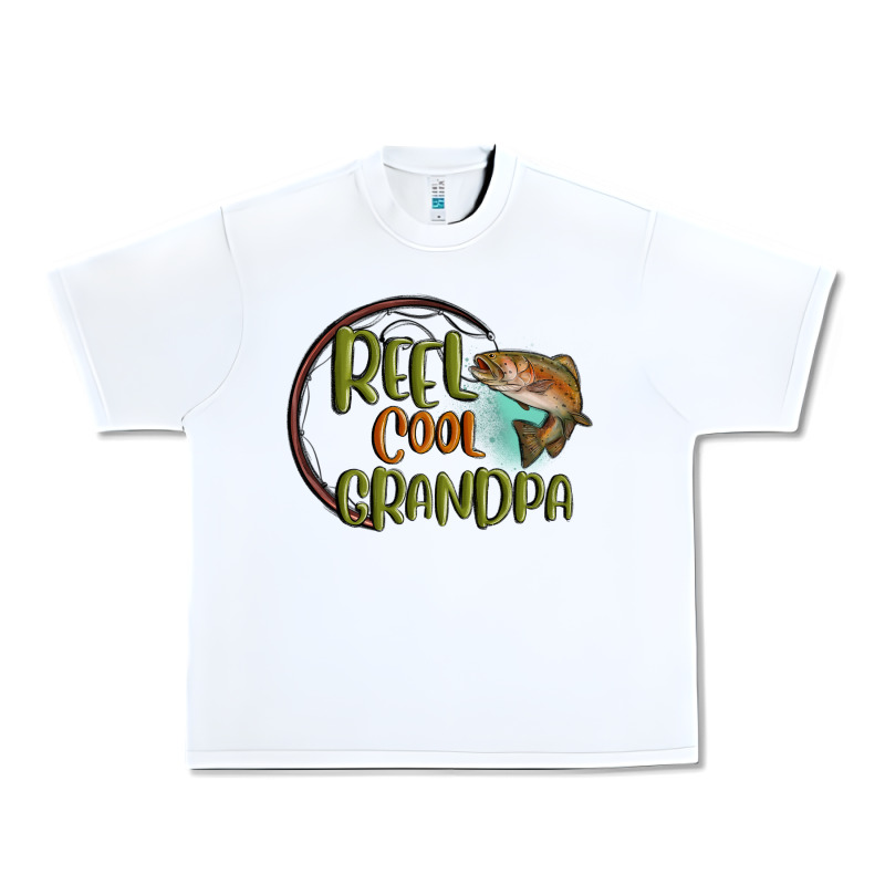 Reel Cool  Grandpa Urban Heavy Tee by MaliasSmallBusiness | Teevron