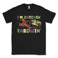 Black i'm catchin' if you're throwin' Classic Tee - MaliasSmallBusiness