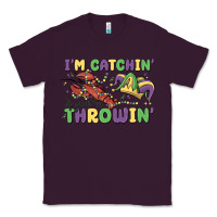 Plum i'm catchin' if you're throwin' Classic Tee - MaliasSmallBusiness