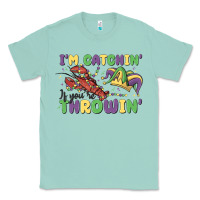 Seafoam i'm catchin' if you're throwin' Classic Tee - MaliasSmallBusiness