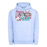 Pigment Grape Ice Happy Easter Y'all Urban Hoodie - BundleAndBundleShop