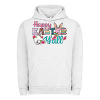 Pigment Lunar Rock Happy Easter Y'all Urban Hoodie - BundleAndBundleShop