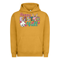 Pigment Peanut Butter Happy Easter Y'all Urban Hoodie - BundleAndBundleShop