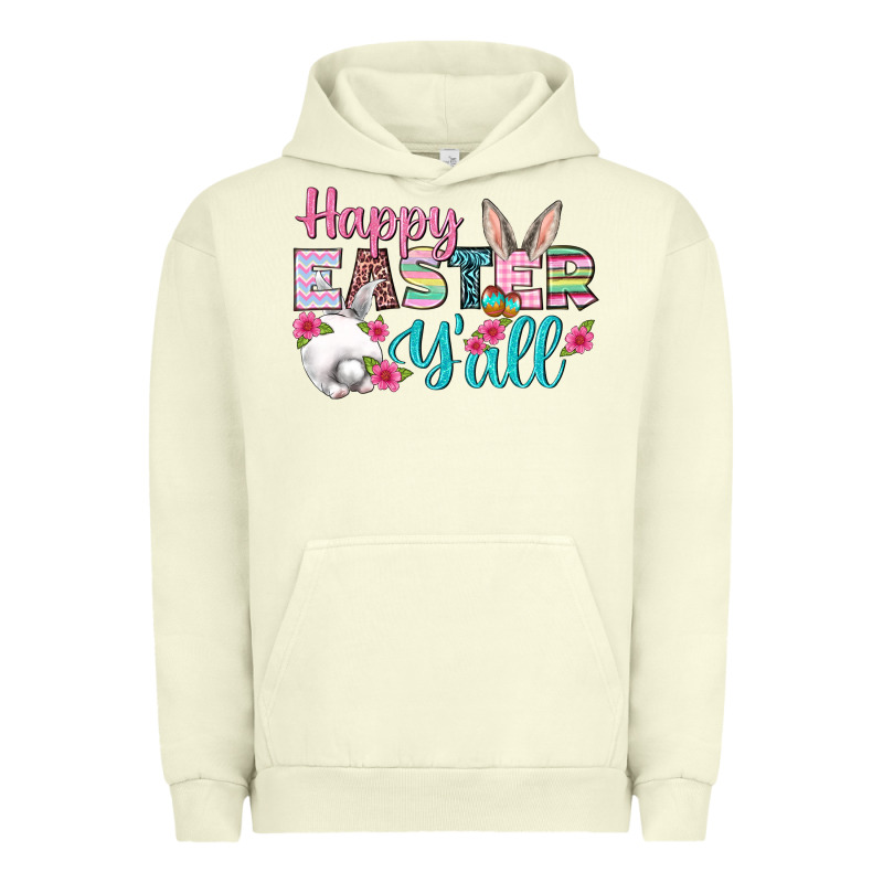 Happy Easter Y'all Urban Hoodie by BundleAndBundleShop | Teevron