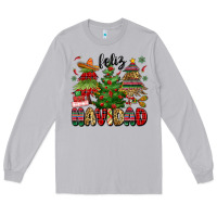 Moon Dust feliz navidad Long Sleeve Tee - MaliasSmallBusiness