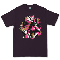 Plum valentine's day cow patches Premium Tee - AdoDesignShop