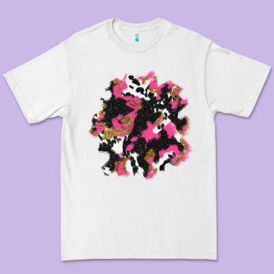 Valentine's Day Cow Patches Premium Tee Designed By Adodesignshop