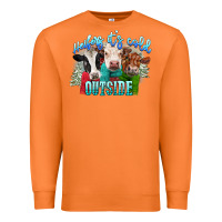 Carrot heifers its cold outside Premium Sweatshirt - CowGirlArtShop