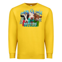 Lemon heifers its cold outside Premium Sweatshirt - CowGirlArtShop