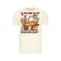 Vintage Arctic i'm just here for the snack baseball sister Vintage Tee - MaliasSmallBusiness