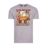 Vintage Zinc i'm just here for the snack baseball sister Vintage Tee - MaliasSmallBusiness