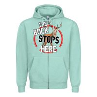 Seafoam The Bucks Stops Here Zipper Hoodie - Bettercallsaul