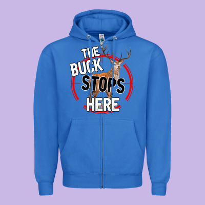 The Bucks Stops Here Zipper Hoodie Designed By Bettercallsaul
