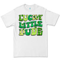 White lucky little dude Premium Tee - Artiststas
