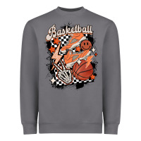 Storm checkered retro basketball Heavyweight Sweatshirt - MaliasSmallBusiness
