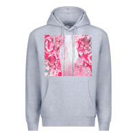 Heather Grey custom name Premium Hoodie - CowGirlArtShop