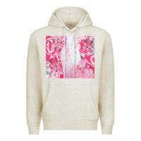 Oatmeal Heather custom name Premium Hoodie - CowGirlArtShop