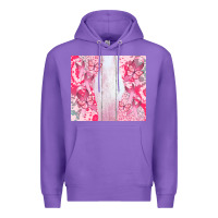 Purple custom name Premium Hoodie - CowGirlArtShop