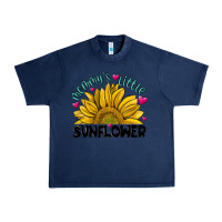 Navy mommy' s little sunflower Urban Heavy Tee - MaliasSmallBusiness