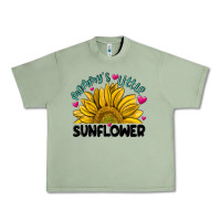 Oil Green mommy' s little sunflower Urban Heavy Tee - MaliasSmallBusiness