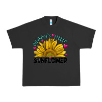 Pigment Black mommy' s little sunflower Urban Heavy Tee - MaliasSmallBusiness