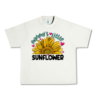 Pistachio mommy' s little sunflower Urban Heavy Tee - MaliasSmallBusiness
