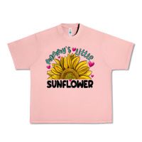 Salmon mommy' s little sunflower Urban Heavy Tee - MaliasSmallBusiness
