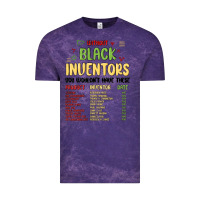 Cloud Purple black inventors black history Vintage Tee - MaliasSmallBusiness