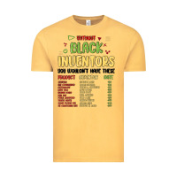 Vintage Mustard black inventors black history Vintage Tee - MaliasSmallBusiness