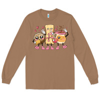 Toasted Coconut mexican pan dulce cartoon characters Long Sleeve Tee - MaliasSmallBusiness